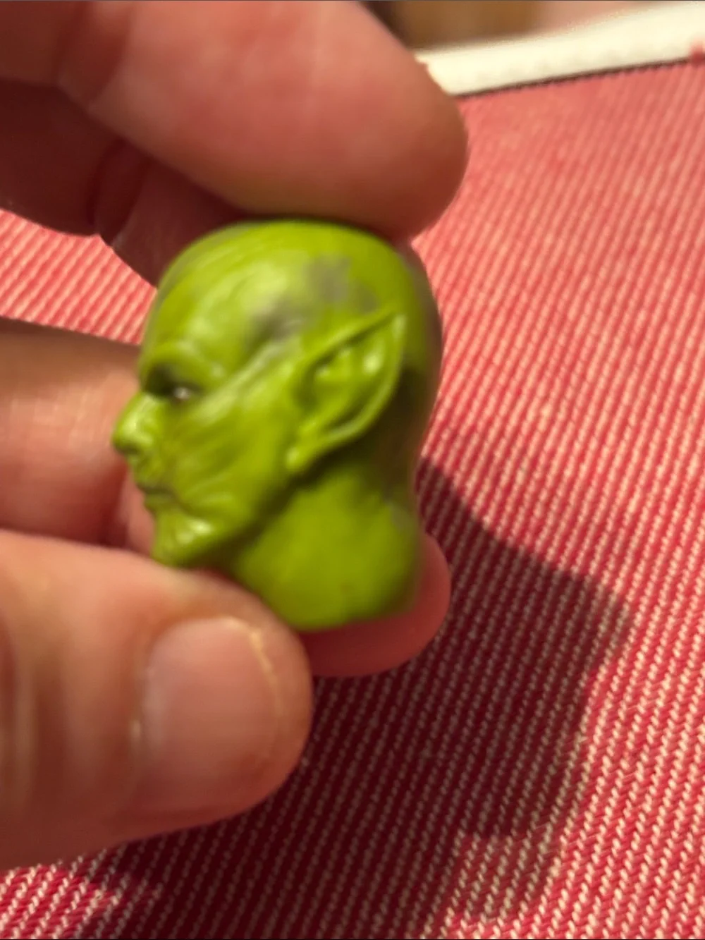 Skrull Talos Head Sculpt head and hands
